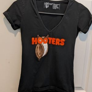 Hooters Girl Uniform Black Tee